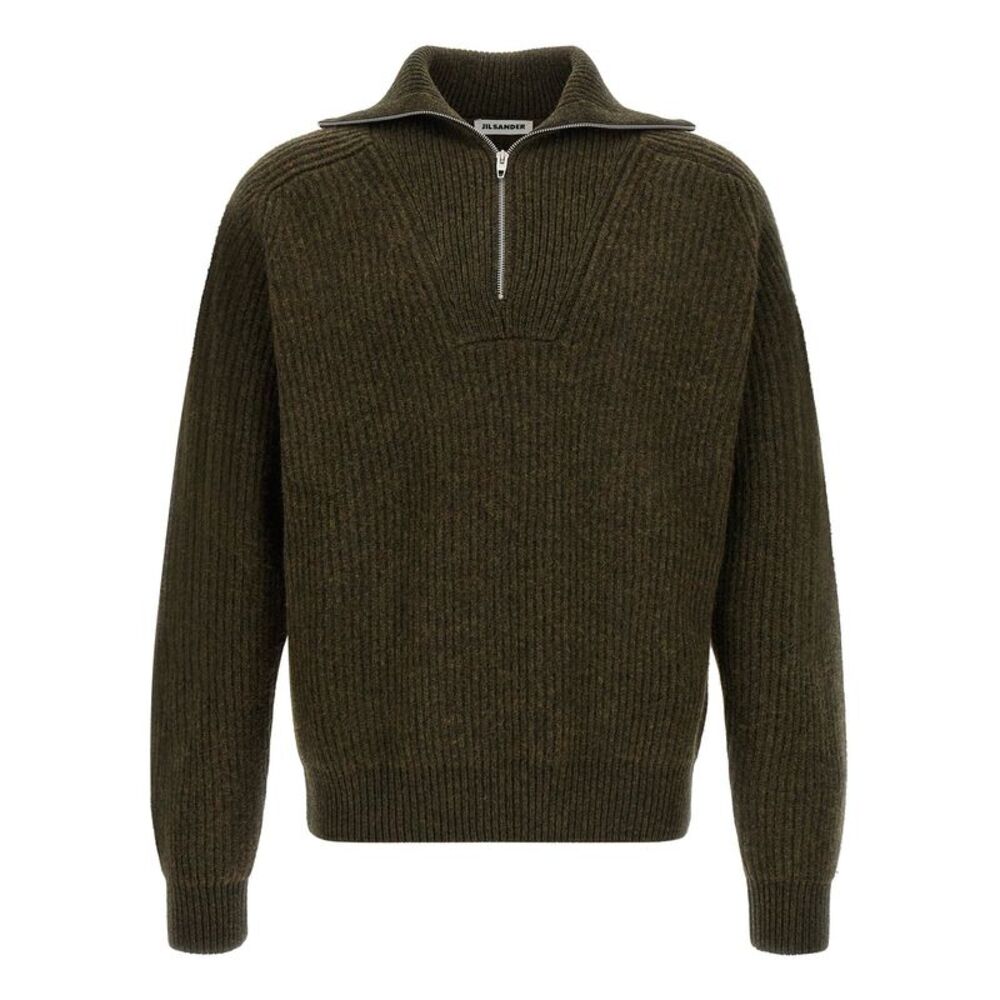 Jil Sander Men's Half-Zip Sweater